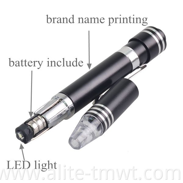 Mini Led Screwdriver Pen Light 6 in 1 screwdriver 6 pcs precision bits